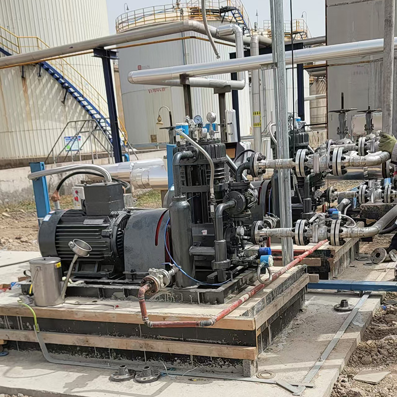 氨气压缩机使用现场