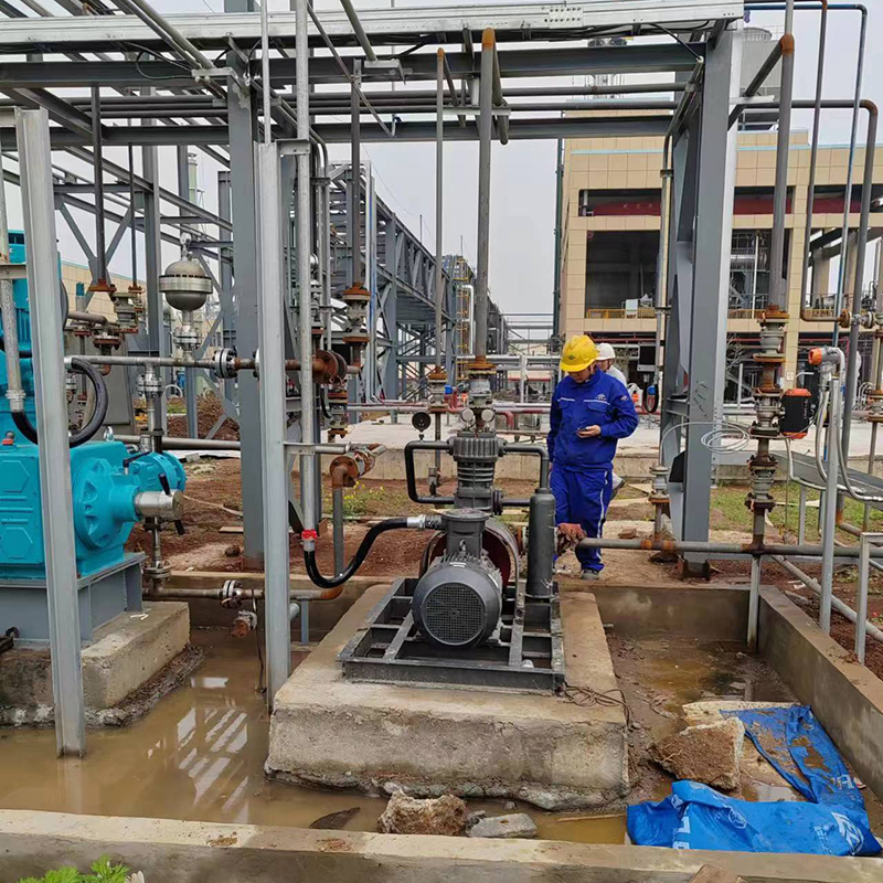 液化气压缩机使用现场