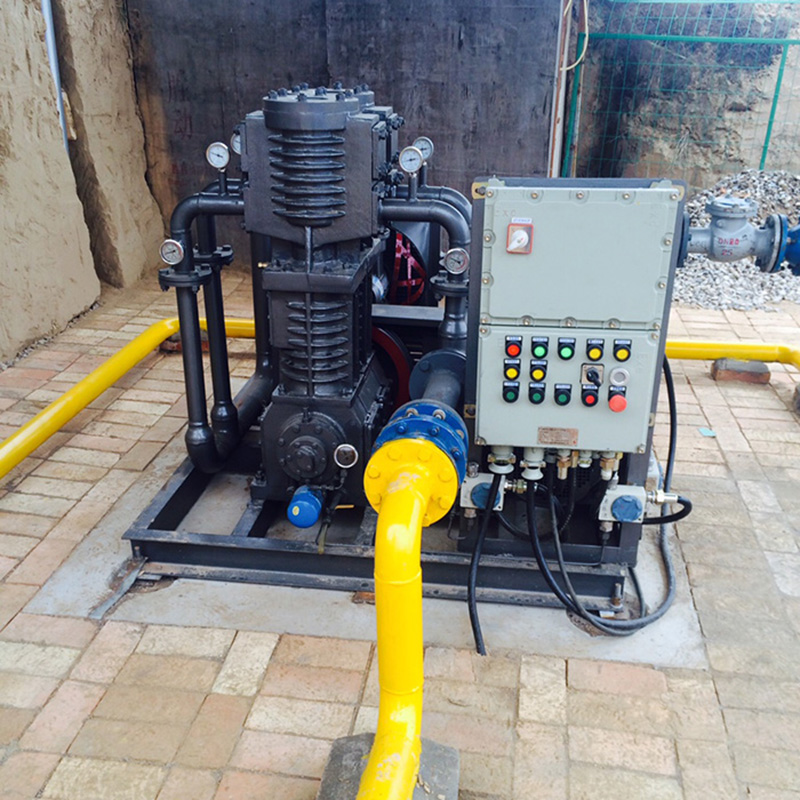 伴生气压缩机使用现场